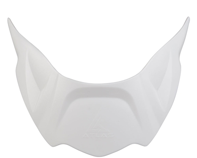 Atlas Dye I4 Pro Paintball Mask Visor - Hard - White