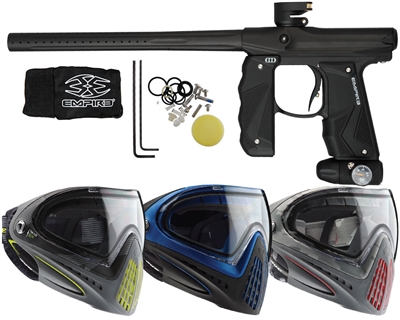 Empire Mini GS Paintball Gun & Dye Precision i4 Mask
