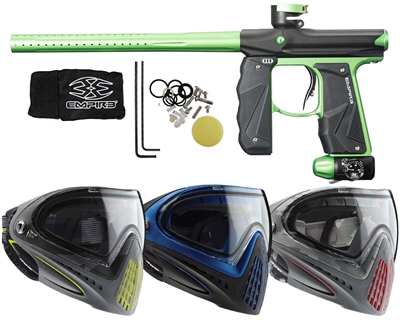 Empire Mini GS Paintball Gun & Dye Precision i4 Mask