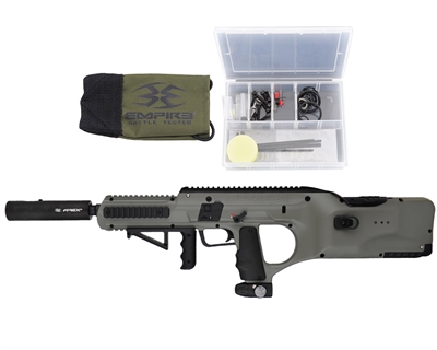 Empire BT D*Fender Paintball Marker with Integrated Loader - Army Green