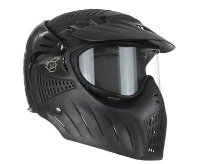 Extreme Rage - X-Ray PROtectector Mask with Thermal Lens - Black