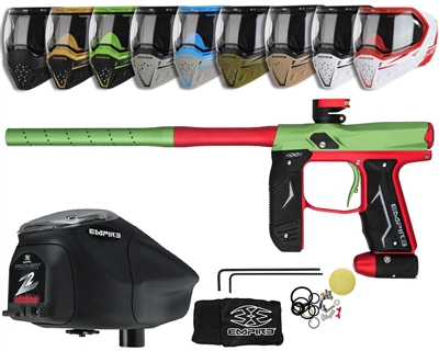 Empire Axe 2.0 Marker, EVS Googles & Z2 Paintball Loader Combo Kit