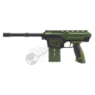 Dye Paintball DAM CQB Assault Matrix Tactical Mag Fed Marker - Black/Olive Drab