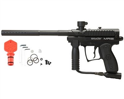 MR100 Pro Semi-Auto Paintball Gun 2012 Kingman Spyder - Diamond Black