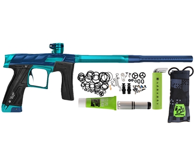 Planet Eclipse Geo CS1 Paintball Gun - Dynasty Scales Blue/Turquoise