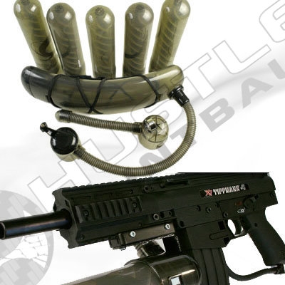 Q Loader Q-Loaded 500 Tippmann X7 Electronic E-Grip Gun Package