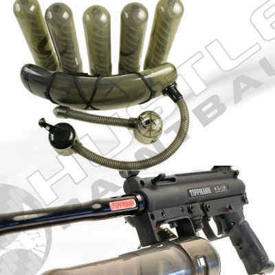 Q Loader Q-Loaded 500 Tippmann A5 Hall Effect E-Grip Gun Package