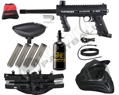 Tippmann 98 Custom ACT Platinum Series Legendary Paintball Gun Package Kit