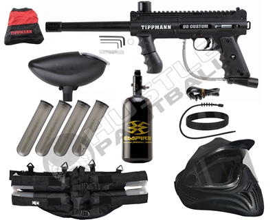 Tippmann 98 Custom Platinum Series Ultra Basic Legendary Paintball Gun Package Kit