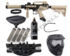 Tippmann Epic Paintball Gun Combo Pack - Cronus Tactical - Tan/Black