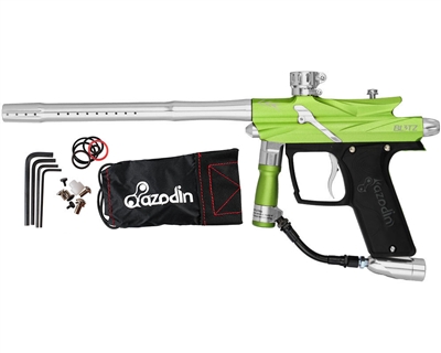 Azodin Blitz III Electronic Paintball Marker - Green/Silver