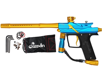 Azodin Blitz III Electronic Paintball Marker - Blue/Gold