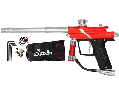 Azodin Blitz III Electronic Paintball Marker - Orange/Silver