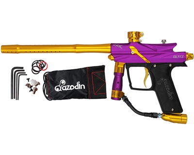 Azodin Blitz III Electronic Paintball Marker - Purple/Gold