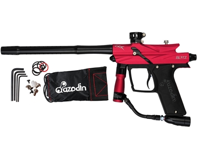 Azodin Blitz III Electronic Paintball Marker - Red/Black