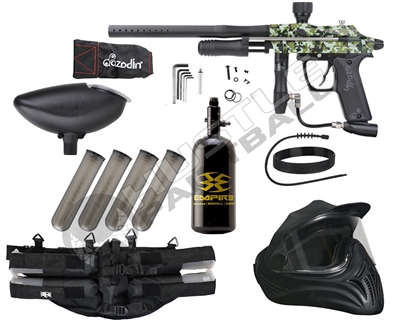 Azodin Legendary Paintball Gun Combo Pack - Kaos Pump II