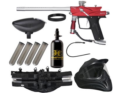 Azodin Legendary Paintball Gun Combo Pack - Blitz III Electronic