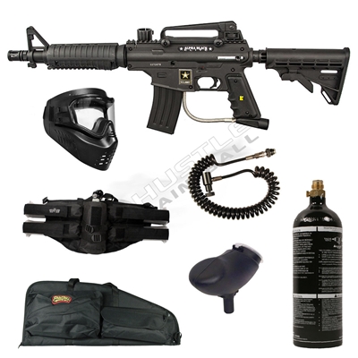 Tippmann US Army Alpha Black Tactical E-Grip Juggernaut Pack