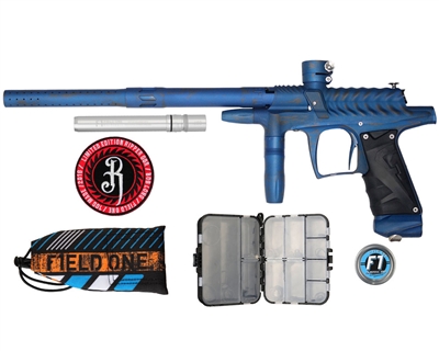 Field One/Bob Long Ripper G6R Intimidator Paintball Marker - Blue/Grey Distressed