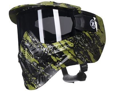 HK Army HSTL Thermal Paintball Mask - Fracture Black/Olive