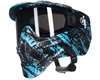 HK Army HSTL Thermal Paintball Mask - Fracture Black/Turquoise