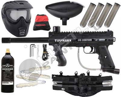 Tippmann 98 Custom Platinum Series - GxG Mask, 20 Oz Tank, 4+1