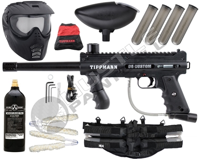 Tippmann 98 Custom ACT Platinum Series - GxG mask, 20 Oz Tank, 4+1