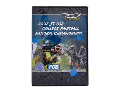 JT USA 2007 College Paintball National Championship DVD