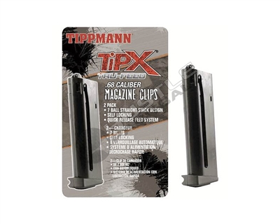 Tippmann 7 Ball Tru-Feed Straight Feed Magazine - TPX (#TA20122)