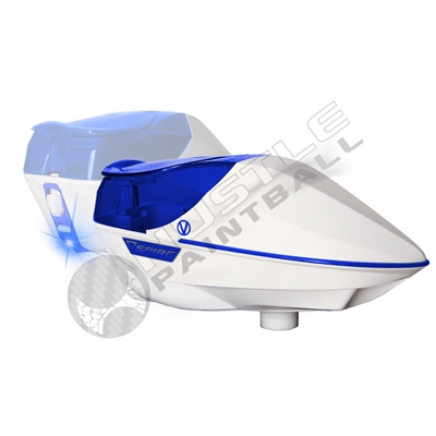 Virtue Paintball Spire Electronic Loader - White/Blue