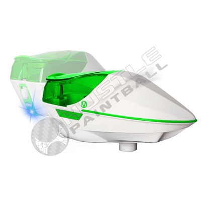 Virtue Paintball Spire Electronic Loader - White/Lime