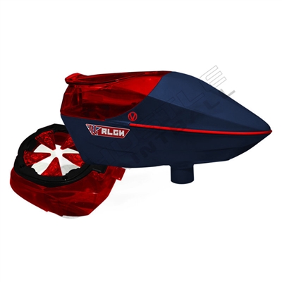 Virtue Paintball Spire Electronic Loader - Russian Legion - Red