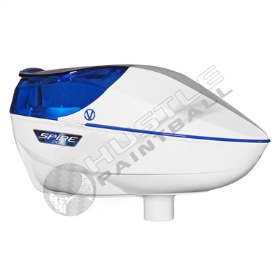 Virtue Paintball Spire 260 Electronic Loader - White/Blue