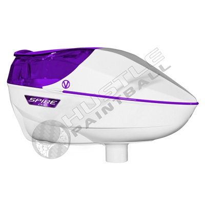 Virtue Paintball Spire 260 Electronic Loader - White/Purple