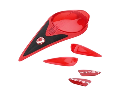 Dye Precision Rotor Loader - Color Kit - Red