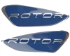 Dye Rotor - Bottom Shell Logo Set (Left & Right)