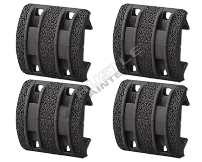 Magpul XTM Enhanced Rail Panels 4 Sets - Black