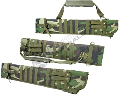 NCStar Tactical Shotgun Scabbard - Woodland Camo (CVSCB2917WC)