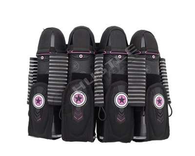 G.I. Sportz Race Harness 4+7 - Black/Purple