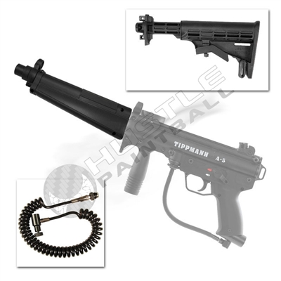 Tippmann Flatline Barrel Commando Pack - MP5 - Tippmann A5