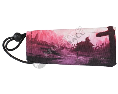 Kohn Sports Barrel Cover - Mitul Mistry Signature Series - Apoc Radar - Red Sunrise