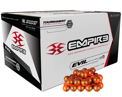 Empire Ultra Evil Paintballs - Case of 1000 - Yellow Fill