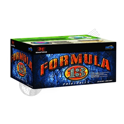 Empire Formula 13 Paintballs - Case of 2000 - Silver/Red Shell/Green Fill