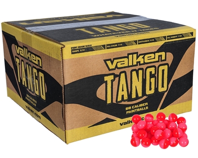 Valken Tango Rec-Ball Grade Paintballs - Case of 100 - Pink Fill