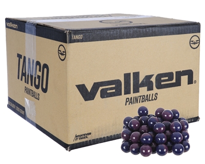 Valken Tango Rec-Ball Grade Paintballs - Case of 100 - Yellow Fill