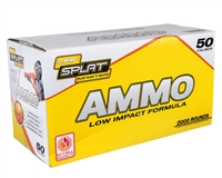 JT Splatmaster 2000ct Paintball Ammo - Orange Fill