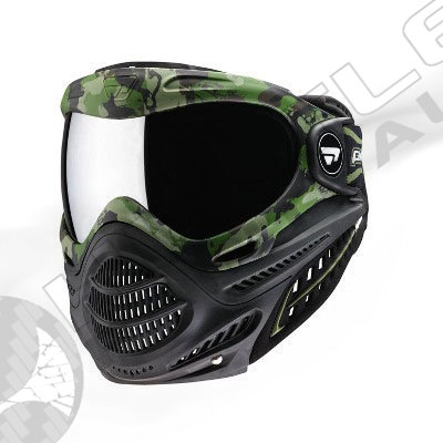 Proto Paintball Switch Axis Pro Mask - Olive Camo