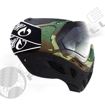 Sly Equipment Profit Paintball Mask - Woodland Camo