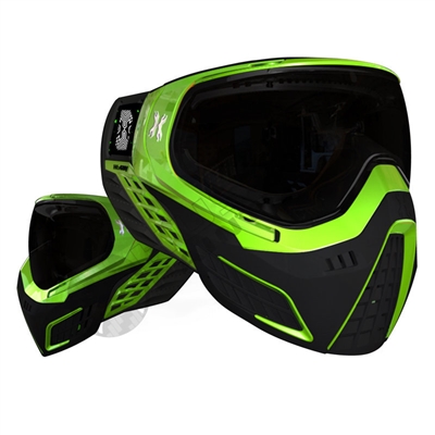 HK Army KLR Thermal Paintball Mask - Neon Green