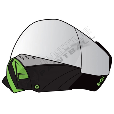 C2 Paintball Mask - Eyon - Black/Neon Green